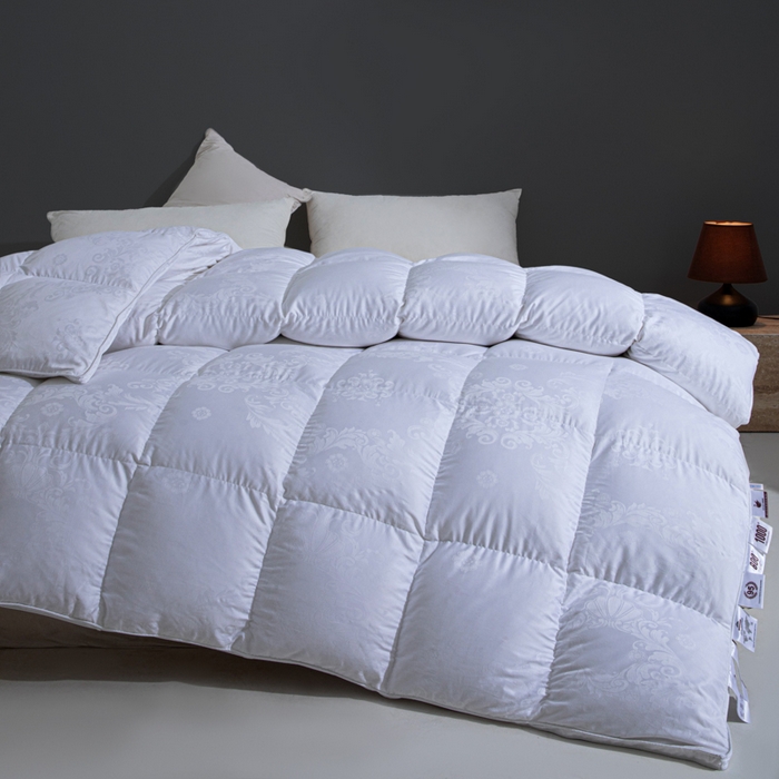 91家纺网 家纺一手货源 找家纺 （总）顺发床垫 2025新款柔赛丝羽毛被提花保暖被被子被芯