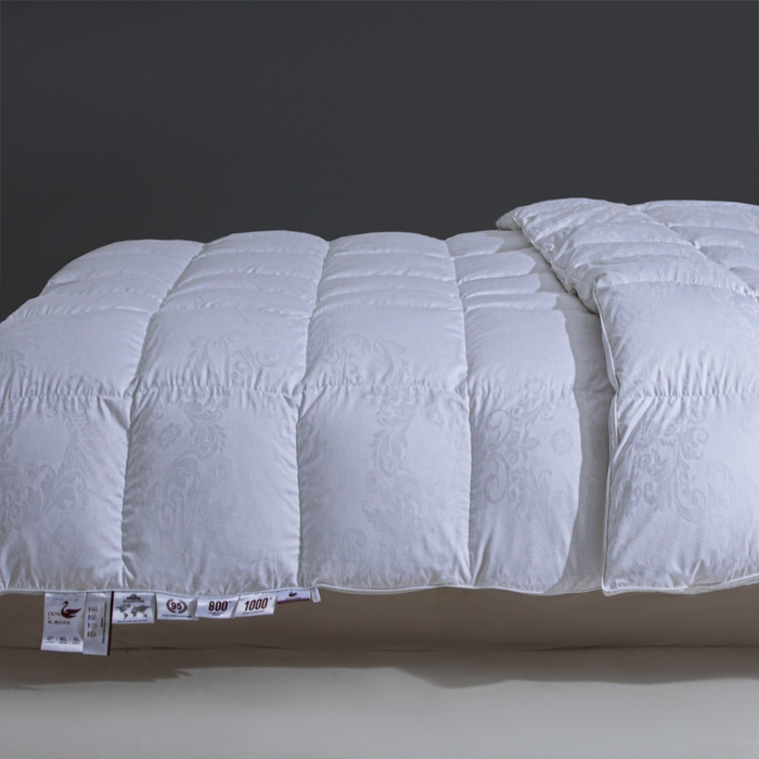 91家纺网 家纺一手货源 找家纺 （总）顺发床垫 2025新款柔赛丝羽毛被提花保暖被被子被芯