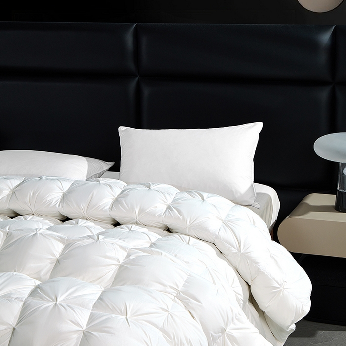 91家纺网 家纺一手货源 找家纺 （总）顺发床垫 2025新款全棉纯棉立体扭花羽毛被加厚被子秋冬春秋被冬被直播供货