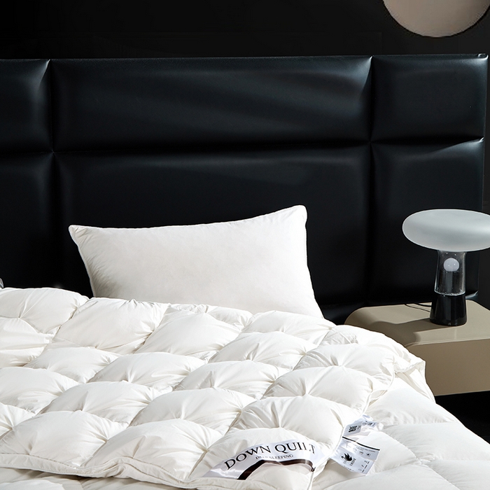 91家纺网 家纺一手货源 找家纺 （总）顺发床垫 2025新款全棉纯棉立体扭花羽毛被加厚被子秋冬春秋被冬被直播供货