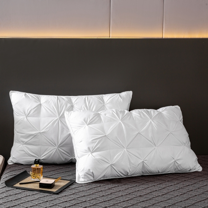 91家纺网 家纺一手货源 找家纺 （总）顺发床垫 2025新款全棉纯棉立体扭花枕头枕芯