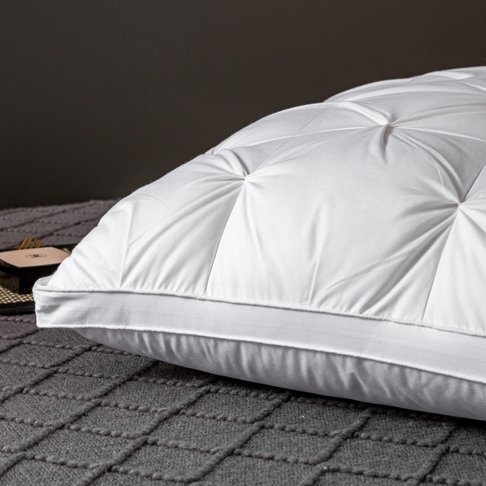 91家纺网 家纺一手货源 找家纺 （总）顺发床垫 2025新款全棉纯棉立体扭花枕头枕芯