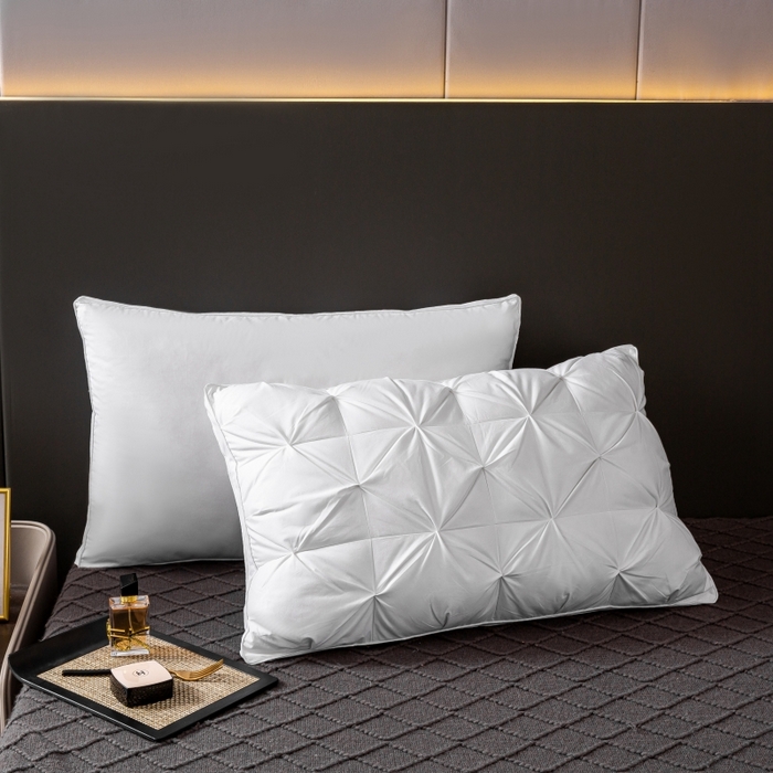 91家纺网 家纺一手货源 找家纺 （总）顺发床垫 2025新款全棉纯棉立体扭花枕头枕芯