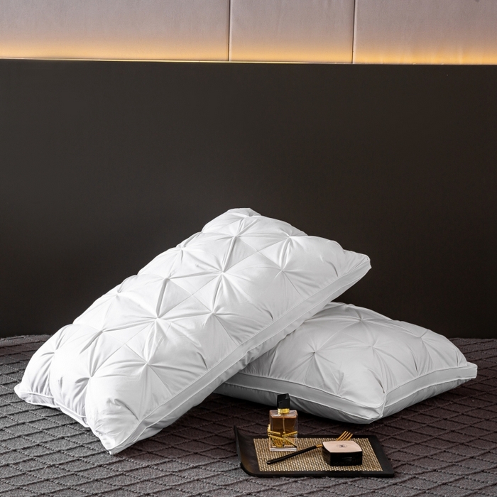 91家纺网 家纺一手货源 找家纺 （总）顺发床垫 2025新款全棉纯棉立体扭花枕头枕芯