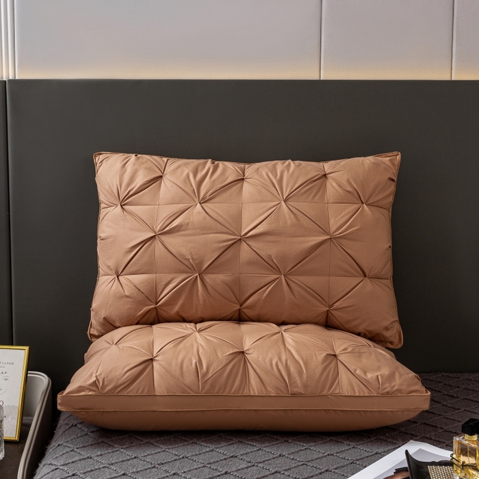 91家纺网 家纺一手货源 找家纺 （总）顺发床垫 2025新款全棉纯棉立体扭花枕头枕芯