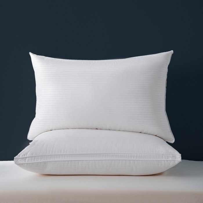 91家纺网 家纺一手货源 找家纺 （总）顺发床垫 2025秋冬热款纯色蓬松舒适化纤枕中高端优质化纤枕