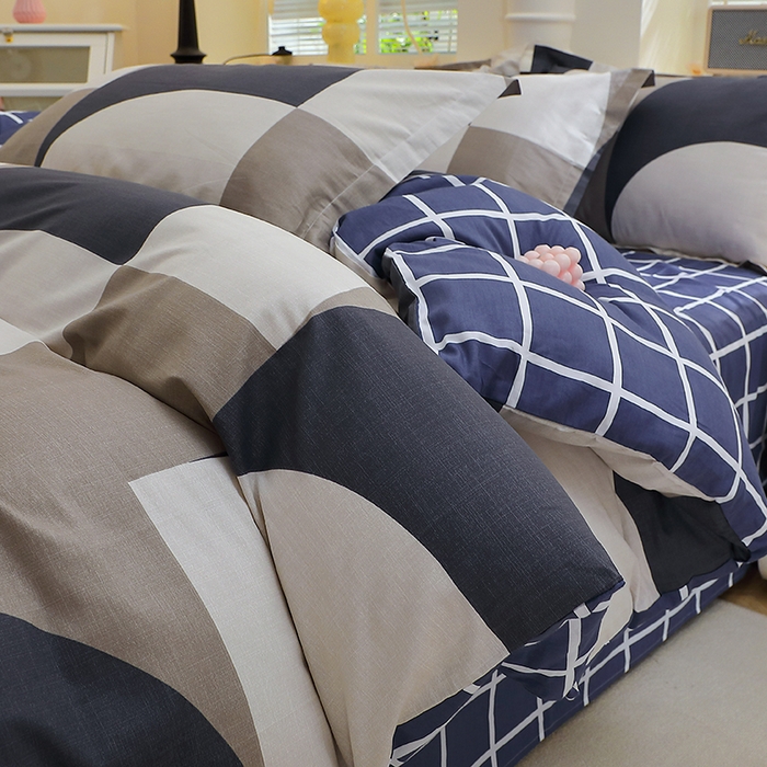 91家纺网 家纺一手货源 找家纺 牧笛缘家纺 2025新款全棉12868四件套路易斯