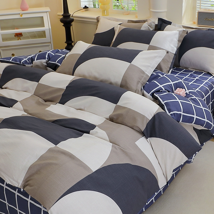 91家纺网 家纺一手货源 找家纺 牧笛缘家纺 2025新款全棉12868四件套路易斯