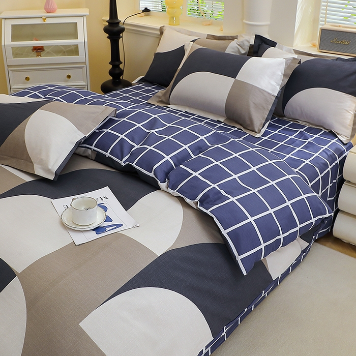 91家纺网 家纺一手货源 找家纺 牧笛缘家纺 2025新款全棉12868单被套路易斯