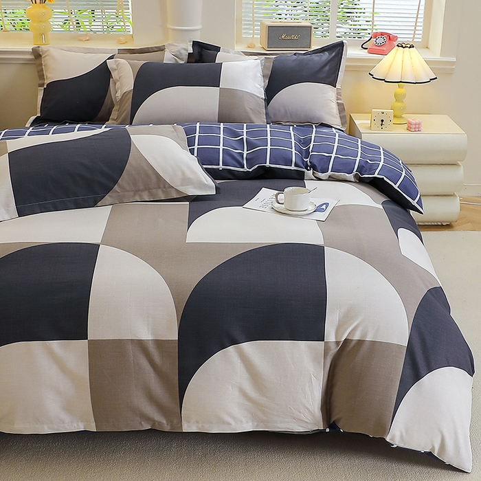 91家纺网 家纺一手货源 找家纺 牧笛缘家纺 2025新款全棉12868单被套路易斯