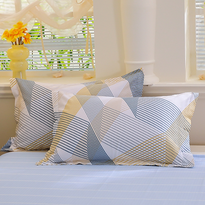 91家纺网 家纺一手货源 找家纺 （总）牧笛缘家纺 2025新款全棉12868单枕套