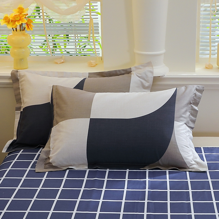 91家纺网 家纺一手货源 找家纺 （总）牧笛缘家纺 2025新款全棉12868单枕套