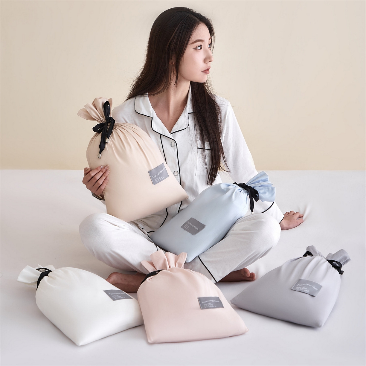 91家纺网 家纺一手货源 找家纺 （总）优眠坊 2025新款全棉13372酒店隔脏旅行睡袋纯棉出差旅行床单便携式被套