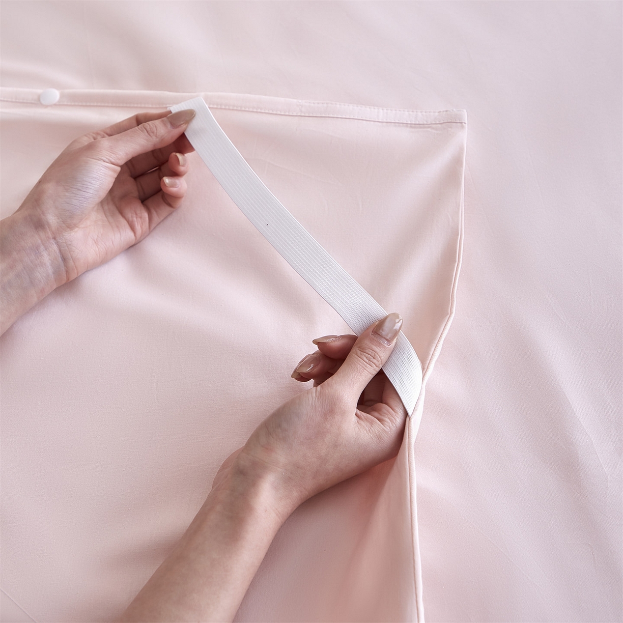 91家纺网 家纺一手货源 找家纺 优眠坊 2025新款全棉13372酒店隔脏旅行睡袋纯棉出差旅行床单便携式被套 隔脏旅睡-蔷薇粉