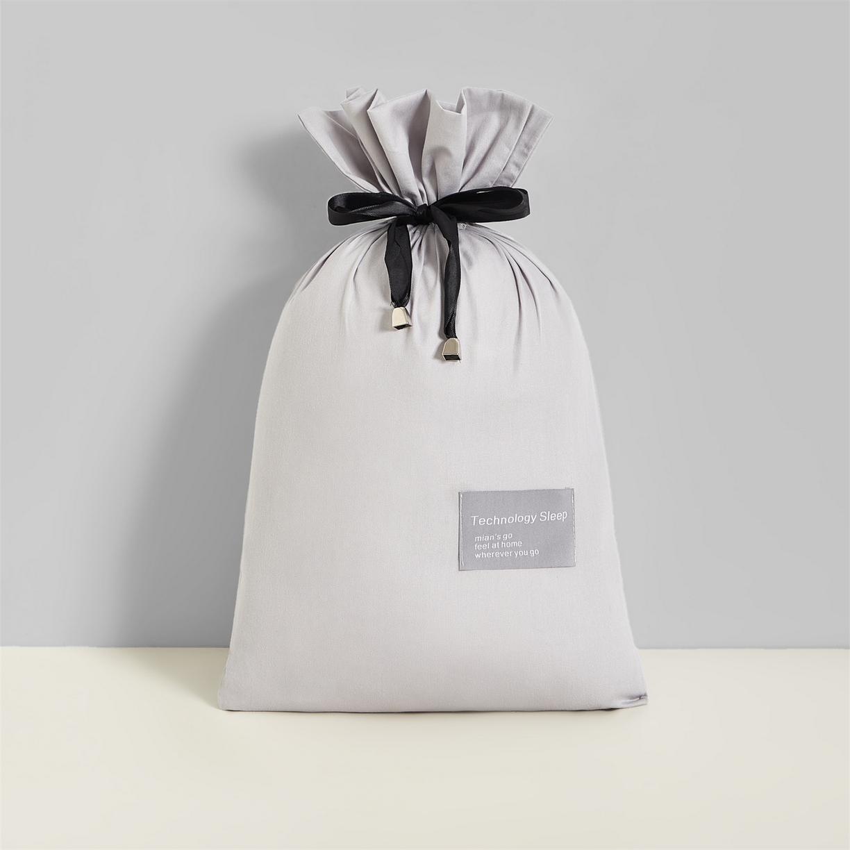 91家纺网 家纺一手货源 找家纺 优眠坊 2025新款全棉13372酒店隔脏旅行睡袋纯棉出差旅行床单便携式被套 隔脏旅睡-月影灰