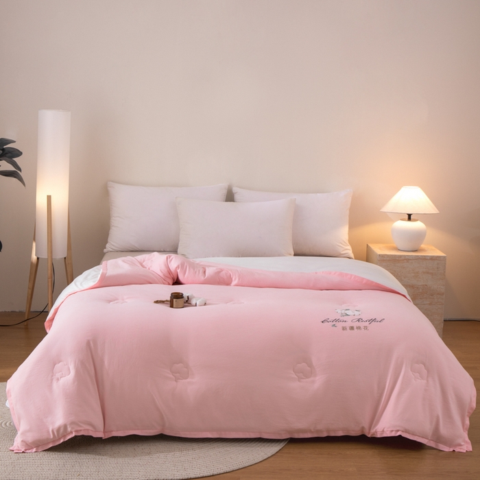 91家纺网 家纺一手货源 找家纺 （总）衿成家纺 2025新款如沐暖阳新疆棉花被子被芯