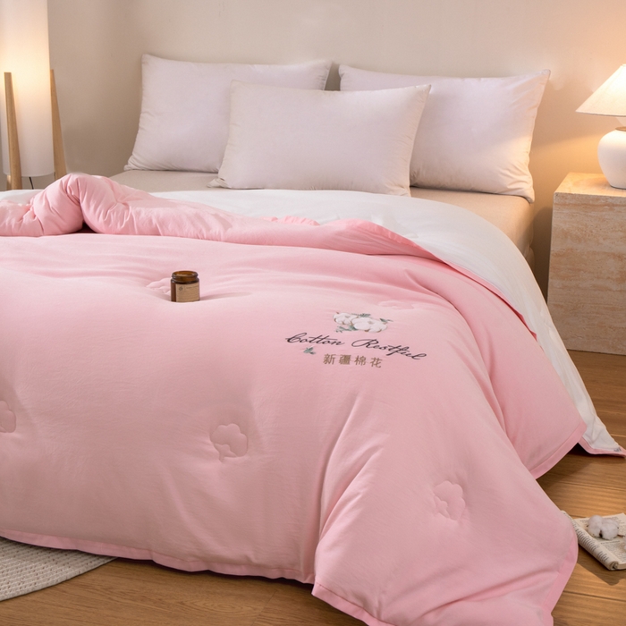 91家纺网 家纺一手货源 找家纺 （总）衿成家纺 2025新款如沐暖阳新疆棉花被子被芯