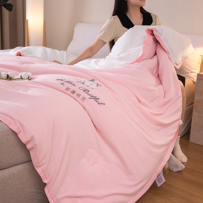 91家纺网 家纺一手货源 找家纺 （总）衿成家纺 2025新款如沐暖阳新疆棉花被子被芯