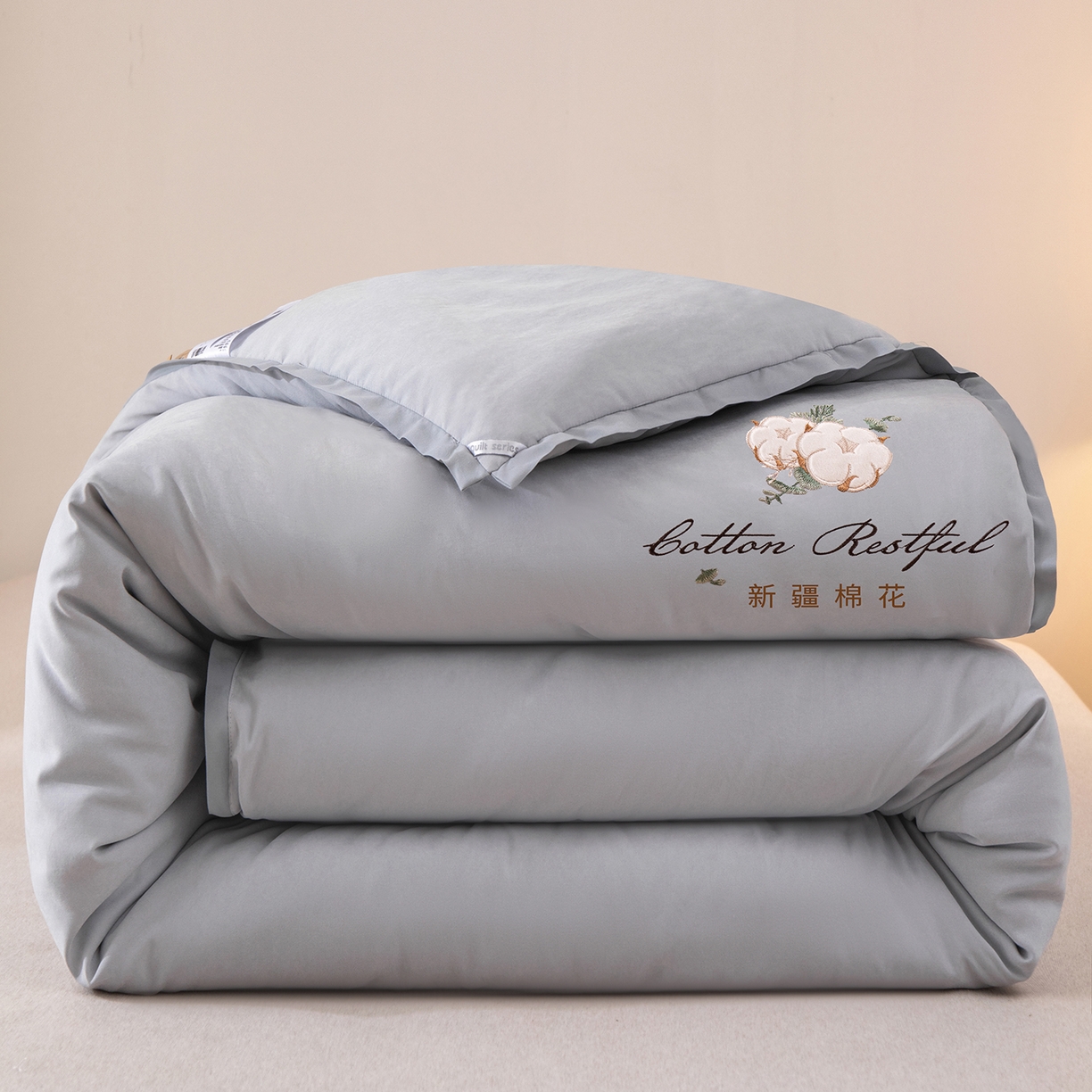 91家纺网 家纺一手货源 找家纺 （总）衿成家纺 2025新款如沐暖阳新疆棉花被子被芯