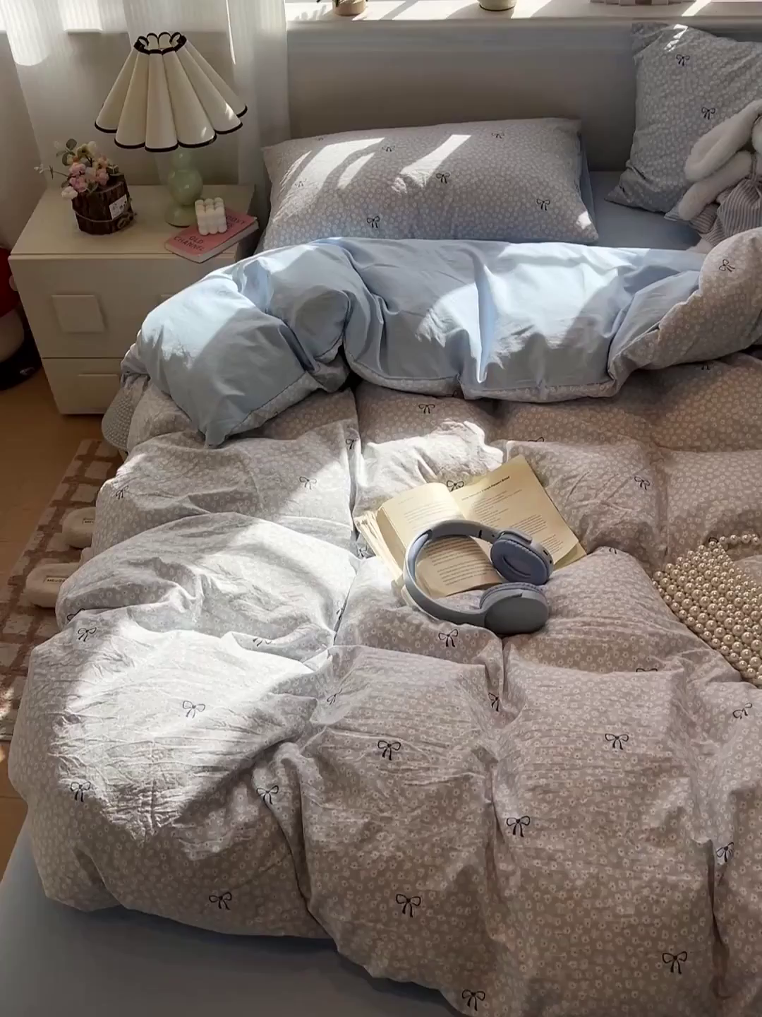 91家纺网 家纺一手货源 找家纺 富米莱（原臻工厂） 2025新款A类古法水洗仿棉云感纱四件套 赫莲娜