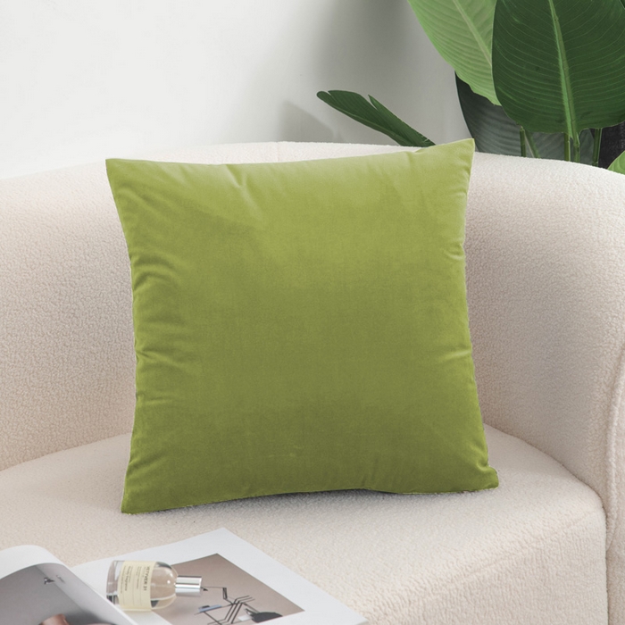 91家纺网 家纺一手货源 找家纺 （总）新奇异 2025新款纯色绒麻抱枕靠垫 （支持定制）