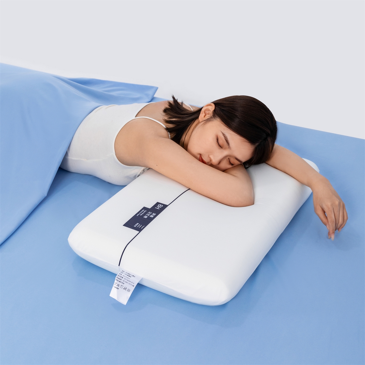 91家纺网 家纺一手货源 找家纺 金牛枕芯 2026新款厂家直供零压力记忆枕深睡眠慢回弹记忆枕枕头枕芯 40D二代深睡枕（白）