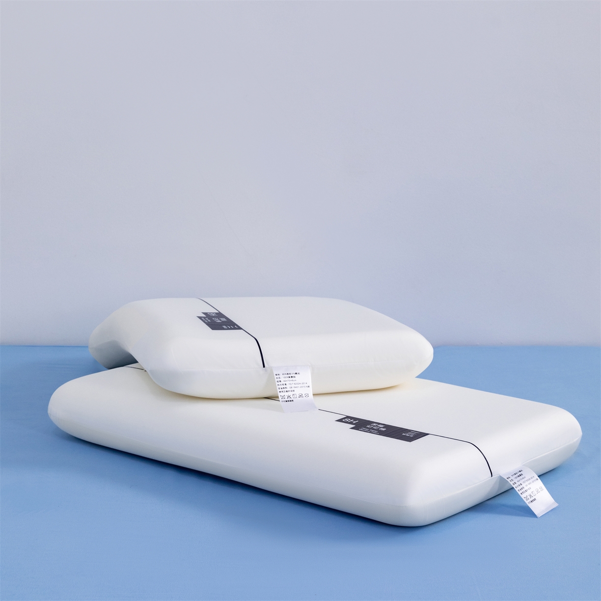 91家纺网 家纺一手货源 找家纺 金牛枕芯 2026新款厂家直供零压力记忆枕深睡眠慢回弹记忆枕枕头枕芯 40D二代深睡枕（白）