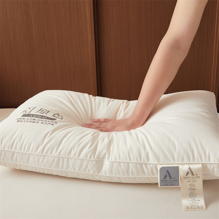 91家纺网 家纺一手货源 找家纺 （总）佳尚枕芯 2025新款A类无荧光原色枕头枕芯立体款枕头枕芯