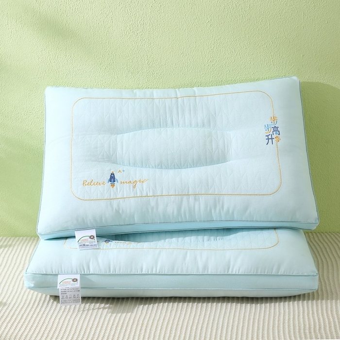 佳尚枕芯 2025新款步步高升枕枕头枕芯 步步高升枕-晴空蓝