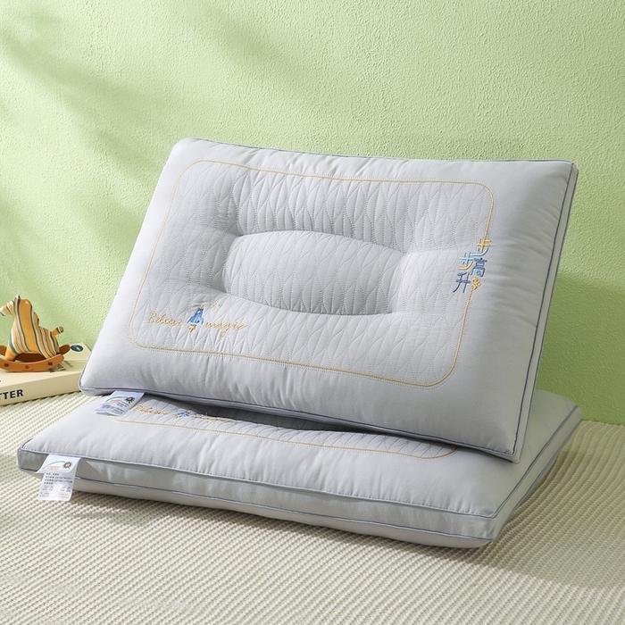 91家纺网 家纺一手货源 找家纺 佳尚枕芯 2025新款步步高升枕枕头枕芯 步步高升枕-星灰