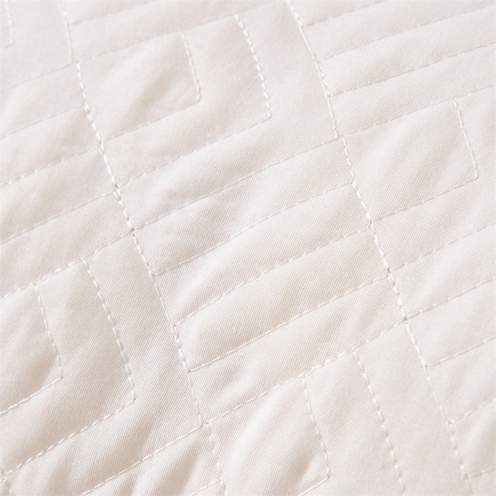 91家纺网 家纺一手货源 找家纺 （总）佳尚枕芯 2025新款大豆蛋白单边针织绗绣枕枕头枕芯