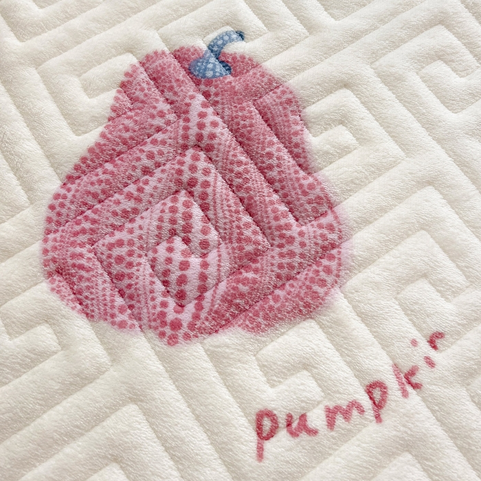 91家纺网 家纺一手货源 找家纺 羽爱 2025新款棉加绒床盖套件 南瓜派