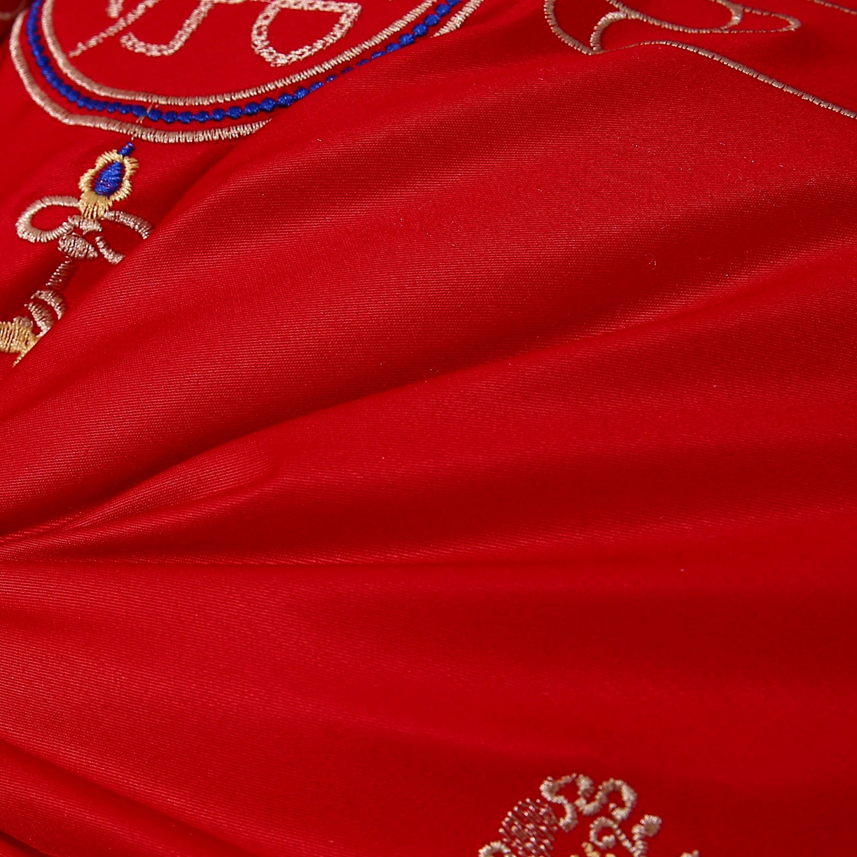 91家纺网 家纺一手货源 找家纺 佳尚枕芯 2025新款婚庆枕大红枕芯结婚专用枕头枕芯 百年好合