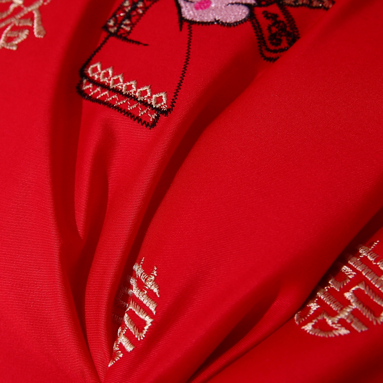 91家纺网 家纺一手货源 找家纺 佳尚枕芯 2025新款婚庆枕大红枕芯结婚专用枕头枕芯 郎才女貌