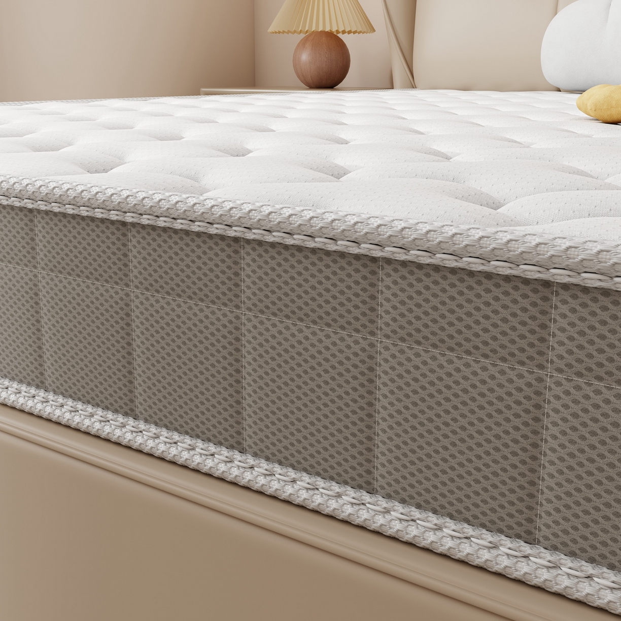 91家纺网 家纺一手货源 找家纺 时奥家纺 2025新款护颈椰棕床垫-Z01 7分棕+2分乳胶(10cm)