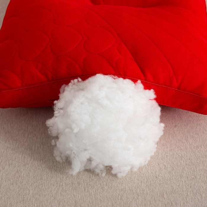 91家纺网 家纺一手货源 找家纺 （总）佳尚枕芯 2025新款全棉纯棉婚庆护颈椎助眠大红色陪嫁家用枕头枕芯