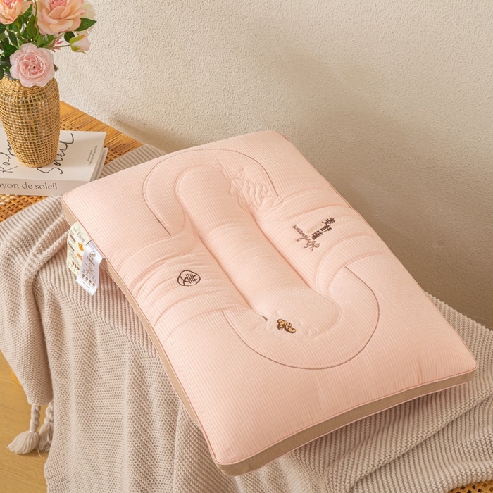 91家纺网 家纺一手货源 找家纺 （总）佳尚枕芯 2025新款姜舒暖护颈枕枕头枕芯