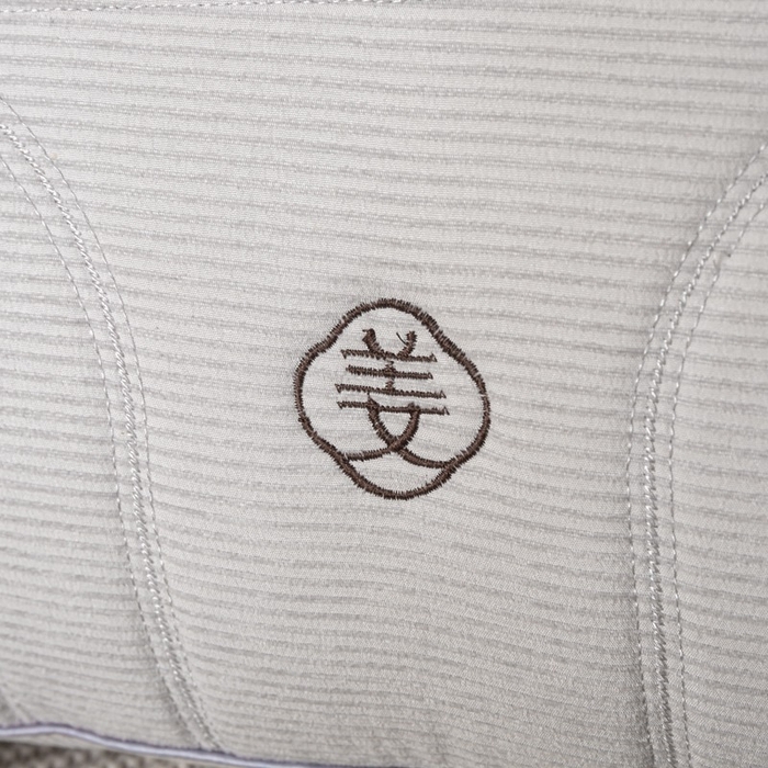 91家纺网 家纺一手货源 找家纺 佳尚枕芯 2025新款姜舒暖立体枕芯枕头 姜舒暖热熔枕-灰色