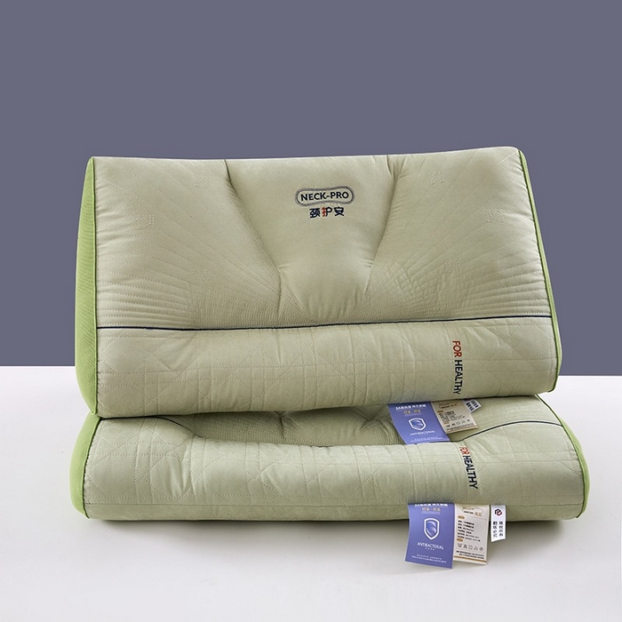 佳尚枕芯 2025新款颈护安枕枕头枕枕头枕芯 绿色