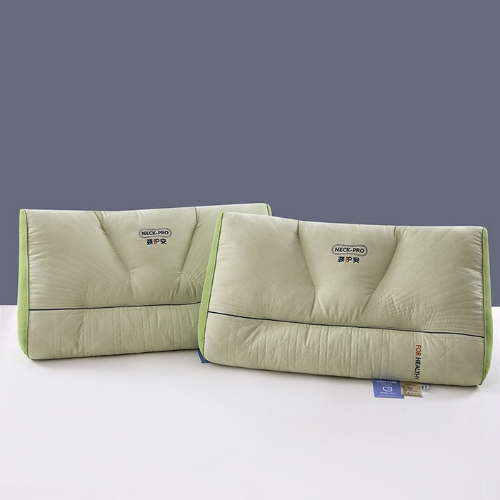 91家纺网 家纺一手货源 找家纺 佳尚枕芯 2025新款颈护安枕枕头枕枕头枕芯 绿色