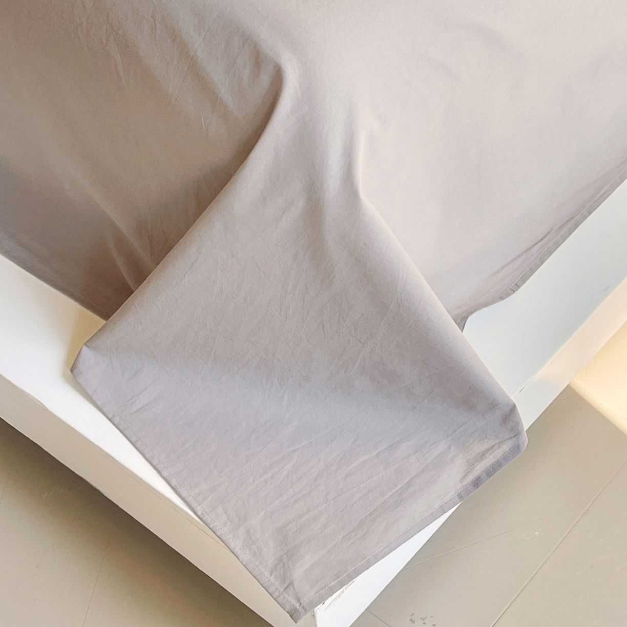 91家纺网 家纺一手货源 找家纺 春皖家纺 2026新款A类全棉三层纱AB版简约四件套-风格二 南坪