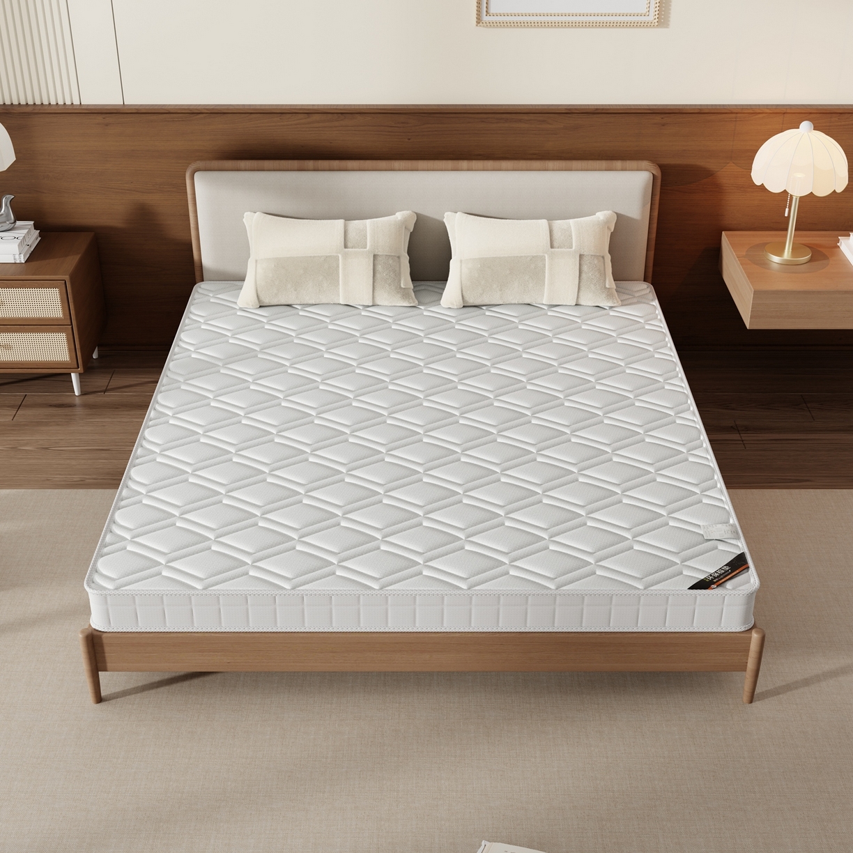 91家纺网 家纺一手货源 找家纺 时奥家纺 2025新款护颈椰棕床垫-Z03 5分棕(7cm)