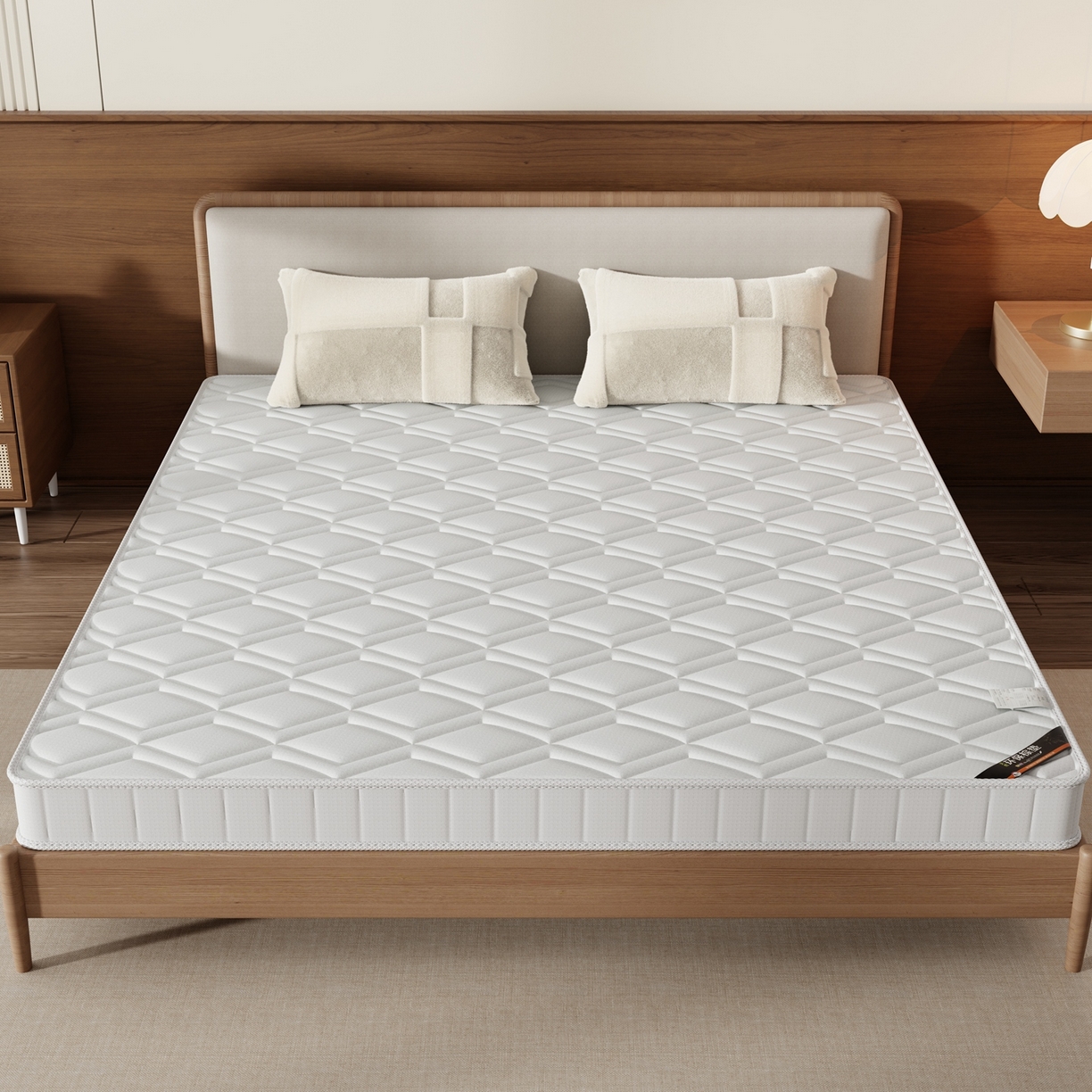 91家纺网 家纺一手货源 找家纺 时奥家纺 2025新款护颈椰棕床垫-Z03 7分棕(8cm)