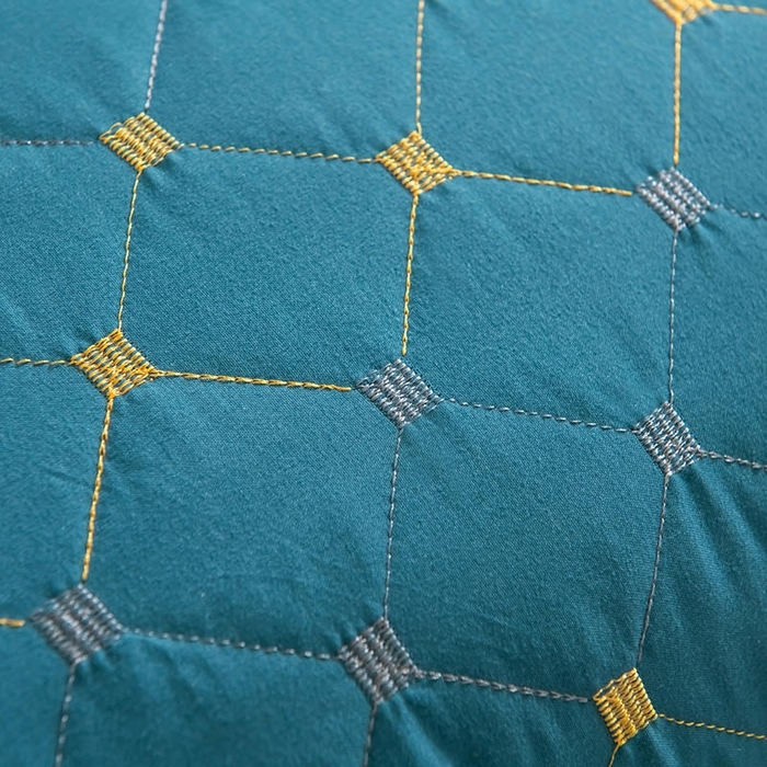 91家纺网 家纺一手货源 找家纺 佳尚枕芯 2025新款满天星立体枕芯直播跑量款礼品枕绗绣枕酒店枕立体羽丝绒枕头枕芯 立体满天星-兰