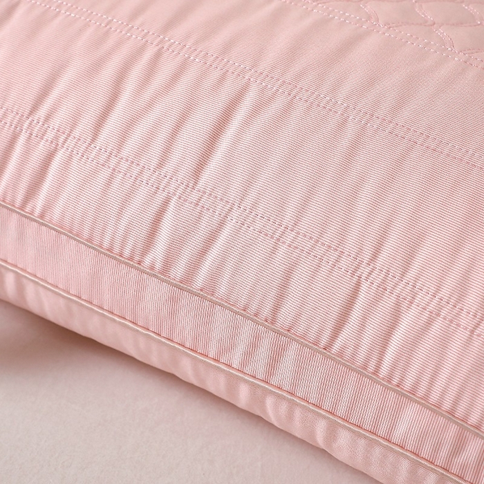 91家纺网 家纺一手货源 找家纺 佳尚枕芯 2025新款亲肤舒适立体云柔释压简单生活枕头枕芯 粉色