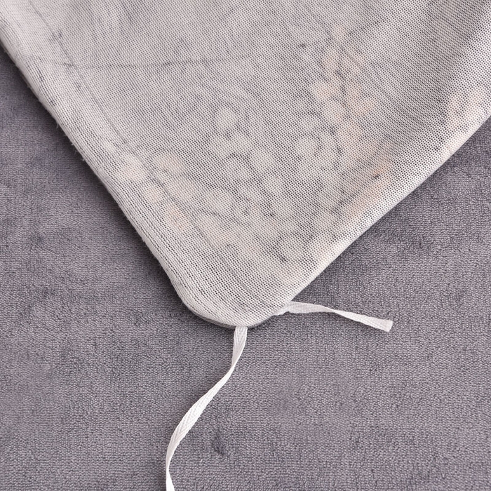 91家纺网 家纺一手货源 找家纺 赛丽雅 2025新款牛奶绒床裙四件套8-9斤法莱绒直播爆款日产2万套 丛草集-灰