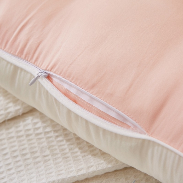 91家纺网 家纺一手货源 找家纺 佳尚枕芯 2025新款亲肤舒适莫代尔生姜抗菌枕羽丝绒枕头枕芯 石榴红了