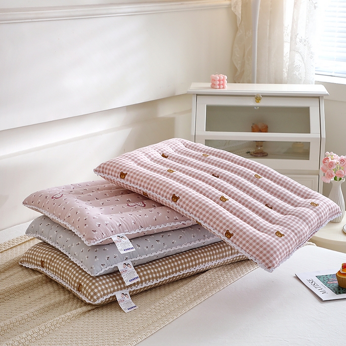 91家纺网 家纺一手货源 找家纺 （总）佳尚枕芯 2025新款小碎花印花定型枕舒适枕枕头枕芯