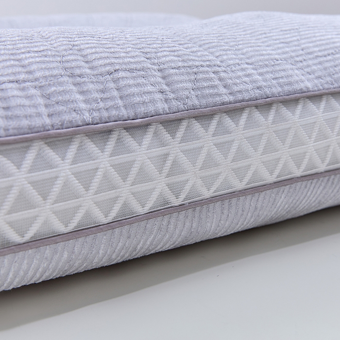 91家纺网 家纺一手货源 找家纺 佳尚枕芯 2025新款雪尼绒亲肤舒适深睡眠枕芯舒适护颈枕分区枕枕头枕芯 紫色