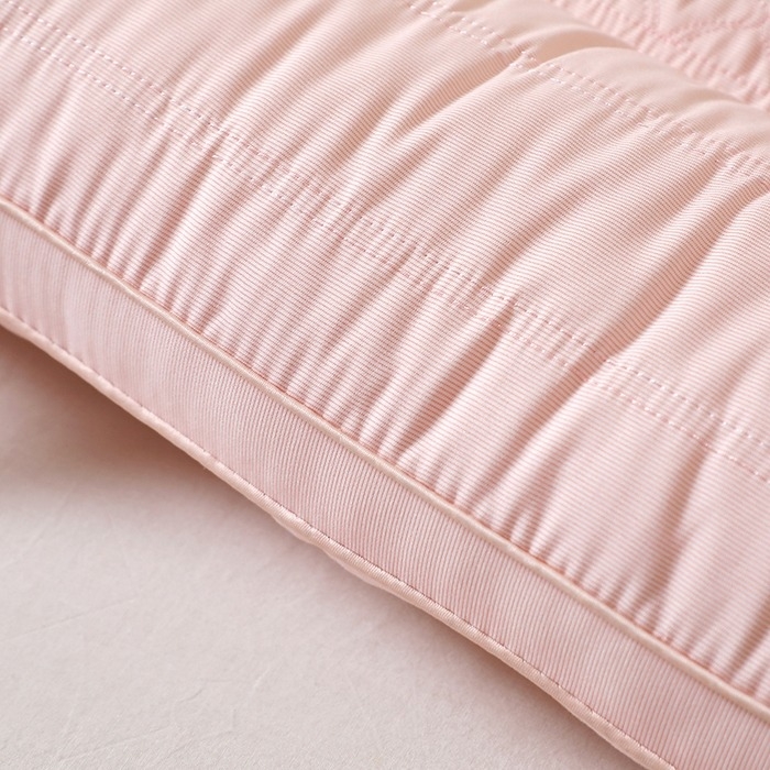 91家纺网 家纺一手货源 找家纺 佳尚枕芯 2025新款云柔护颈枕简单生活定型枕枕头枕芯 简单生活定型枕-粉色